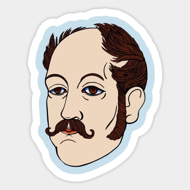 Nikolai Salvia Sticker by Louis_designetc